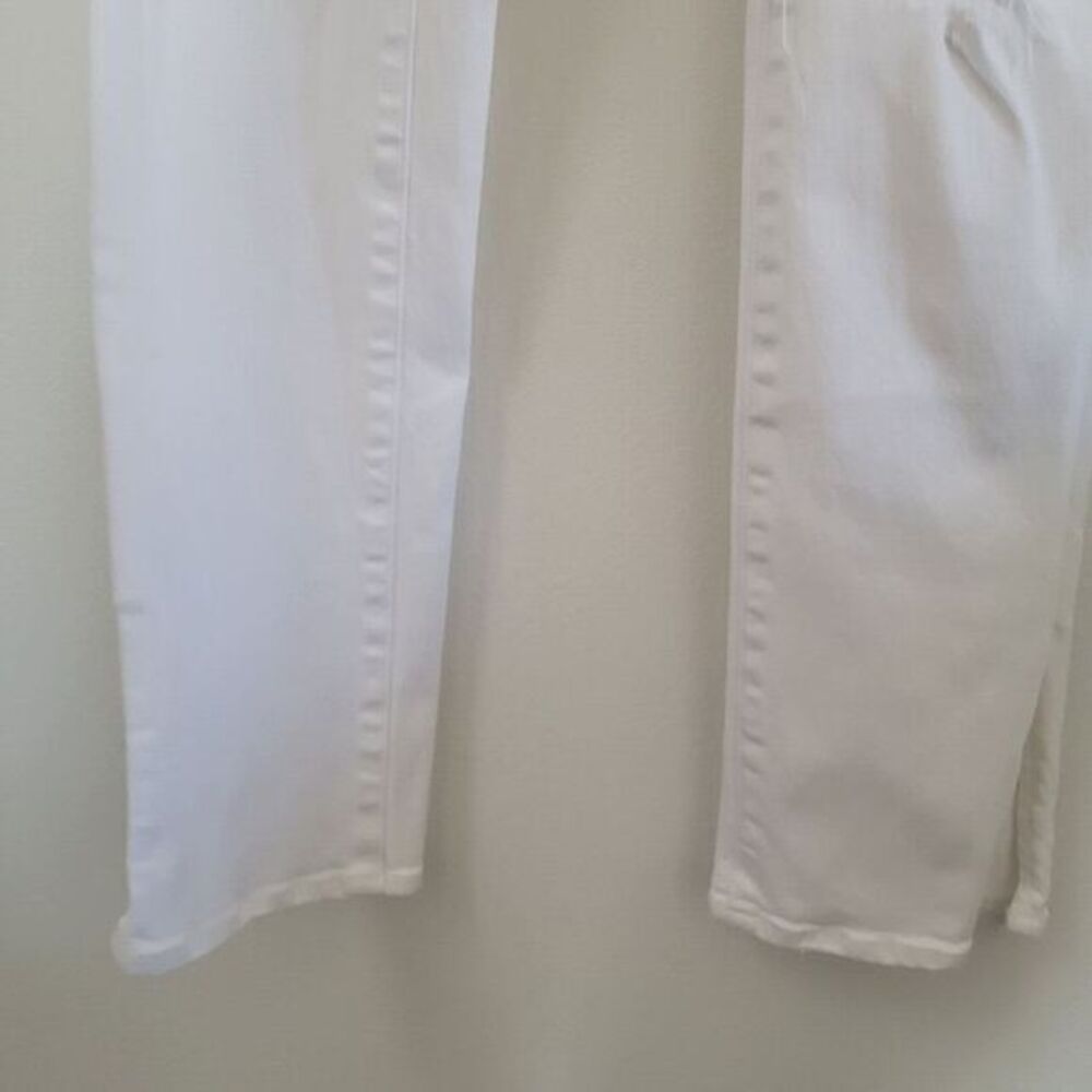 Good‎ American Good Boy Buttonfly Ripped Distressed Slit Jeans Sz 4 | 27 White - Picture 14 of 16